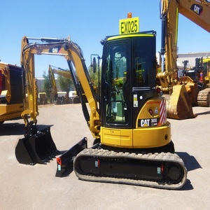 Mini-excavatrice Premium Cat 305e, puissante pelle hydraulique pour la construction, l'agriculture, l'aménagement paysager, performances robustes. - Product Image 1