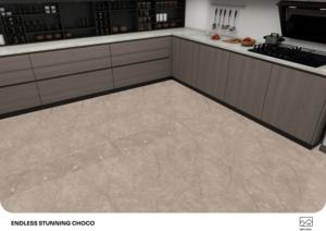 Carreaux de porcelaine brillants de haute qualité, grand format 600x1200, pour sols et murs, destinés aux projets haut de gamme - Product Image 4