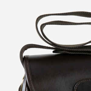 Pochette tactique en cuir marron à 5 emplacements, fermeté moyenne, pour 8x 25-30 munitions, sac utilitaire de chasse et de tir - Product Image 3