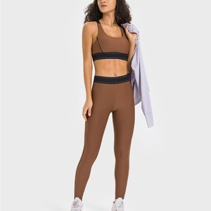 <b>Women</b> 2 Piece Sports Fitness Sets Quick Dry Yoga Top <b>Leggings</b> Base Layer Design <b>Women's</b> Running Tight-Fitting Gym Set - Product Image 6