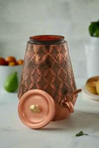 Unicorn Handicrafts Premium 99.5% Pure Copper Eco-friendly Modern Handmade <b>Water</b> <b>Dispenser</b> Cooler <b>Office</b> Home Hotel Restaurant - Product Image 2
