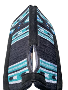 Tapis de selle en feutre de laine profilé pour chevaux western, tapis d'équitation premium, équipement équestre de ranch, fournisseur en gros - Product Image 4