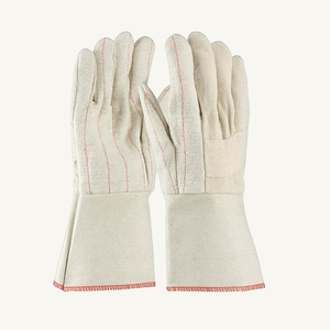 Double Woven Nap-Out <b>Fleece</b> Safety Gloves Multipurpose Cotton <b>Liner</b> for Construction & Gardening - Product Image 2