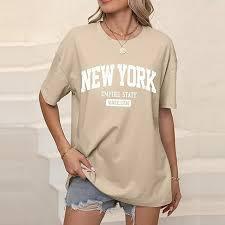 T-shirt Femme Silhouette Moderne Durable Coupe Ample Grande Taille Design de Fabricant de Luxe - Product Image 2