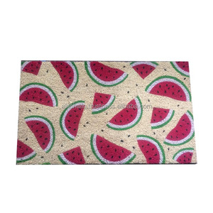 Alfombrilla de fibra de coco natural estampada y blanqueada con 40 cm * 70 cm con calidad superior para hoteles y casas al precio más barato - Product Image 4