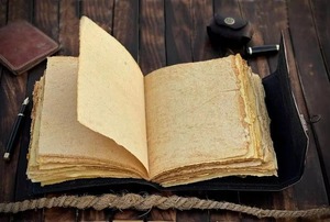 New Tripple Moon Stone Vintage Leather Organizer/Planner Handmade Hardcover Personalized Gift <b>Notebook</b> Sketchbook Office - Product Image 4