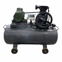 Compresor de Aire Eléctrico Estacionario de Doble Cilindro y Una Etapa, Modelo SSDC-2, de Alta Resistencia, Industrial, de Alta Eficiencia y Duradero