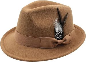 Chapeau en cuir robuste de style western, à large bord, de qualité supérieure, fabriqué aux États-Unis et en Europe. - Product Image 4