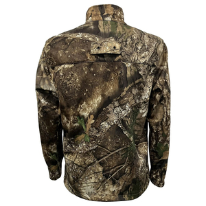 <b>Camo</b> Design Men's Casual Wear Softshell <b>Jackets</b> Windproof Warm Padded Stand Collar Long Sleeves Outdoor Running <b>Jackets</b> - Product Image 3
