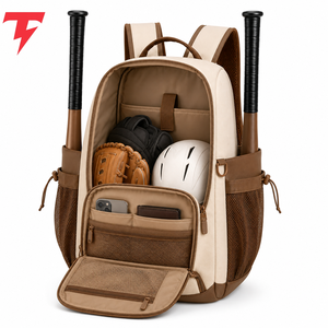 Bolsa de béisbol de alta calidad con tela resistente, almacenamiento conveniente y transporte cómodo para actividades de práctica y juegos. - Product Image 3