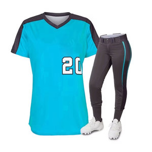 Uniforme de softball élégant et léger pour femmes adultes, tissu en polyester respirant, design personnalisable, vêtements de performance de haute qualité - Product Image 1