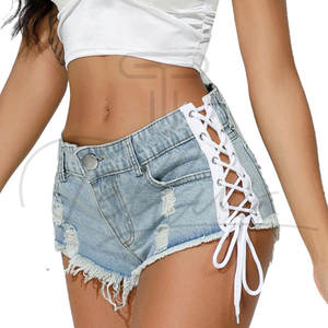 Shorts de Mezclilla para Mujer, Nuevo Diseño, Alta Calidad, Lavables, de Secado Rápido, Gran Venta - Product Image 4