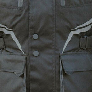 Vestes de moto pour hommes personnalisées, en Cordura, imperméables, coupe-vent, vêtements de sport, grandes tailles - Product Image 2