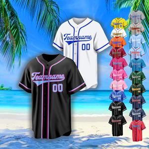 Uniforme de Béisbol Sublimado Personalizado, Conjunto de Camiseta de Béisbol para Jóvenes y Hombres, OEM - Product Image 1