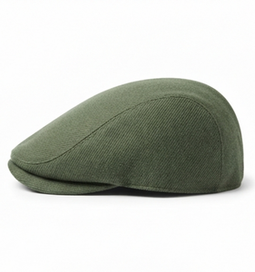 Custom Classic Vintage Unisex Dobby Ivy <b>Cap</b> 100% Cotton Green <b>Flat</b> <b>Cap</b> Spring Autumn Casual Hat Adult Outdoor Travel - Product Image 2