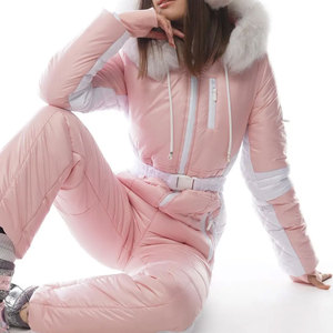 Combinaisons de ski personnalisées à prix abordable avec logo imprimé, design optimisé, ensemble coupe-vent et de randonnée 3 couches imperméable - Product Image 4