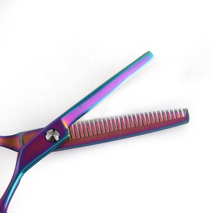 Tijeras de Barbero de Acero Inoxidable, Nuevas y Elegantes, Ligeras, con Hoja Recta Afilada, Fabricadas en Fábrica, MOQ Bajo, Herramienta de Belleza - Product Image 3
