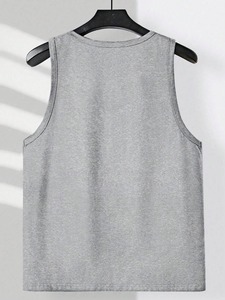 Nouveautés Offres Spéciales Débardeur de Sport Unisexe en Coton Respirant Tricoté 100% Personnalisable avec Logo Couleur OEM pour Hommes Grandes Tailles - Product Image 3