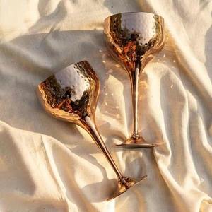 แก้วมาร์ตินี่ทองแดงร้อน แก้วไวน์ แก้วค็อกเทล แก้วมาร์การิต้า ดีไซน์สวยงาม - Product Image 2