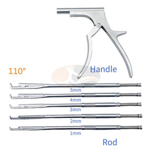 Ensemble de Rongeurs Kerrison Rotatifs Manuels en Acier Inoxydable de Haute Qualité – Instruments Chirurgicaux Orthopédiques Vétérinaires pour la Précision Osseuse - Product Image 2