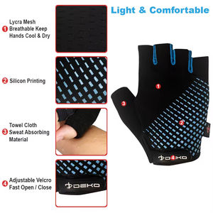 Guantes de Levantamiento de Pesas Unisex Personalizados de Neopreno y Cuero con Soporte para Muñeca, Impermeables y Transpirables para Gimnasio y Ejercicio en Casa - Product Image 5