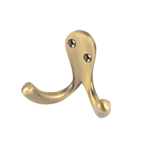 Hot Selling Brass Hook <b>Hanger</b> Bathroom Living Room Kitchen Coat Clothes Keychain Wall Mounted Solid Brass Hook At <b>Cheap</b> Price - Product Image 2