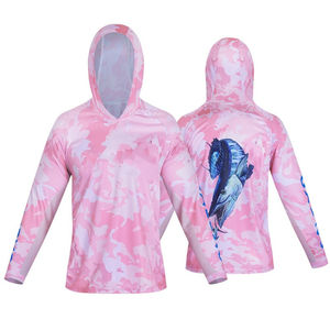 Sudadera con Capucha para Hombre, Sublimada, Transpirable, Impermeable, Protección Solar UPF 50+, para Pesca, Manga Larga, con Logotipo Personalizado - Product Image 4