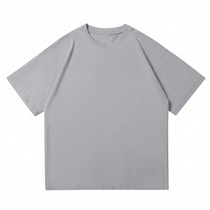 เสื้อยืดทรงบ็อกซี่ผ้าคอตตอนคุณภาพสูง 275 GSM พิมพ์ลายโลโก้แบบ DTG สำหรับผู้ชาย สไตล์วินเทจทรงโอเวอร์ไซส์ ล้างสีแบบแอซิดวอช - Product Image 6