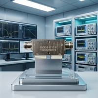 Divisor/Combinador de Potencia RF de Alta Calidad, 0.698-2.4GHz, Baja Pérdida de Inserción 0.6dB, Alto Aislamiento 15-20dB para Amplificadores de Potencia