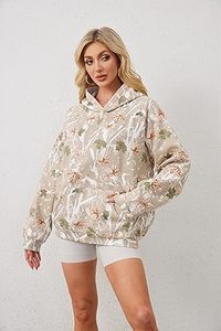 Sudadera con Capucha de Camuflaje Personalizada para Hombre, Sudadera de Invierno de Forro Polar, Sudadera Extra Grande 100% Algodón, Ropa de Abrigo Cálida para Exteriores, Sudadera con Capucha de Camuflaje Táctico para el Desierto - Product Image 5