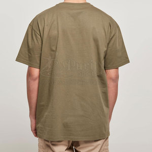 T-shirt à manches courtes pour homme, nouvelle collection été, design tendance, décontracté, 100% coton, couleur personnalisée - Product Image 3