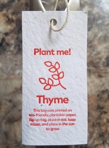 <b>Handmade</b> <b>Paper</b> Labels with Twine for Packaging <b>Paper</b> Gift Tags Rectangular Shape with Twine Customized Printed with Logo Tags - Product Image 4