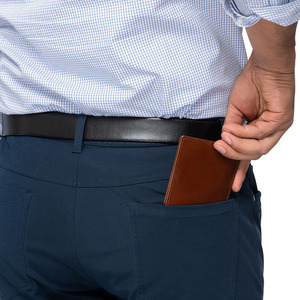 Portefeuilles en cuir pour hommes OEM, cuir véritable, porte-cartes sécurisé RFID, fournisseur en gros, fabrication artisanale haut de gamme, à vendre - Product Image 6