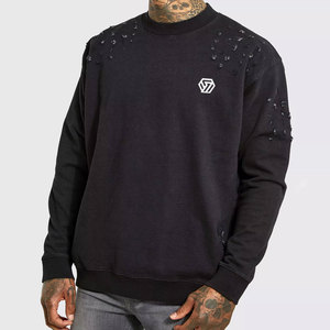 Long Sleeve <b>Pullover</b> <b>Men</b> Breathable Sweatshirts Cotton Blended Clothing Pakistan Manufacturer Sweatshirts - Product Image 1
