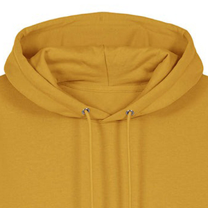 Sweat-shirt à capuche unisexe oversize à col rond, couleur unie, en molleton mélange polyester/coton, pull décontracté avec design coupé - Product Image 6