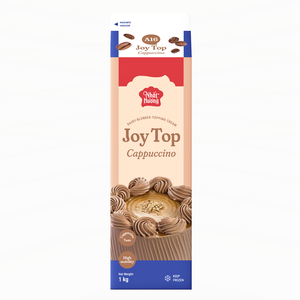 ครีมเทียมฮาลาลขายส่งยอดนิยมสำหรับเบเกอรี่ ยี่ห้อ Joy Top Cappuccino ขนาด 1 กก. รับผลิตแบบ OEM/ODM - Product Image 1