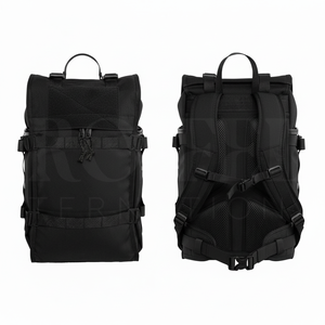Sac à dos pour ordinateur portable de grande capacité, imperméable, en nylon personnalisé de qualité supérieure, respirant, à dos souple, multi-poches, pour les voyages en plein air - Product Image 3