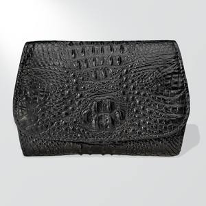 Porte-cartes en cuir véritable personnalisable de luxe OEM/ODM 8,5x11,5 cm, portefeuille pour cartes de crédit tendance avec logo personnalisé - Product Image 4