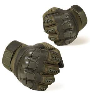 Guantes de Motocicleta de Cuero Personalizados, Impermeables, Antideslizantes, Resistentes al Desgaste, Protección Completa para las Manos en Carreras - Product Image 1