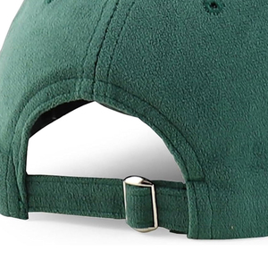 Casquette de baseball verte à 6 panneaux unisexe, ajustée, en coton, couleur unie, style décontracté, taille réglable pour adultes - Product Image 6