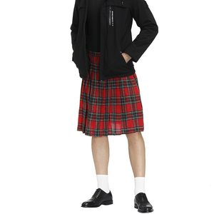 Kilt Escocés Tartán a Precio Económico al por Mayor, Mejores Precios al por Mayor, Kilt Utilitario Personalizado Híbrido Negro y MacLeod - Product Image 3