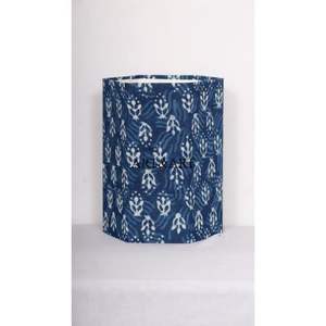 Décoration DIY pour la maison et le bureau : poubelle en tissu 100% coton et poubelle en carton imprimé floral artisanal - Product Image 1