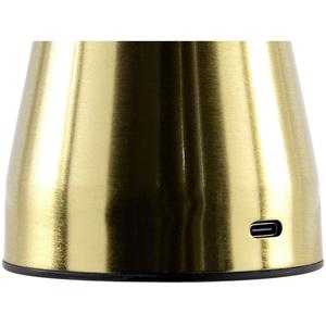 Lámpara de Mesa Contemporánea de Latón con Globo de Vidrio Esmerilado para una Iluminación Elegante del Escritorio - Product Image 4