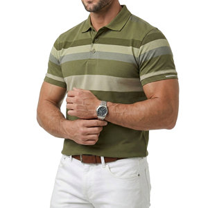 Chemises polo de golf pour hommes, colorées, respirantes, légères, en coton tricoté, sur mesure, vêtements de sport pour hommes - Product Image 3