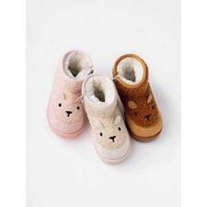 Bottes d'hiver coréennes OZKIZ pour enfants, motif ours, mode hiver pour 2-7 ans, vente en gros pour le département bébé - Product Image 1