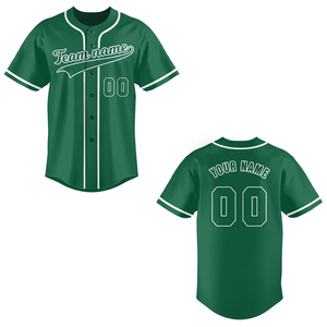 Good Quality New Design Baseball Jersey Top Quality Team Wear Baseball Jersey <b>Set</b> Wholesale <b>Cheap</b> Price Baseball Jersey - Product Image 4
