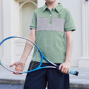 Chemises polo de golf pour jeunes, séchage rapide, haute performance, uniformes de club de golf junior, respirantes et extensibles. - Product Image 4