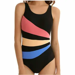 OEM tùy chỉnh của phụ nữ beachwear thăng hoa in một mảnh bơi phù hợp với vải nhanh chóng khô Nylon Polyester Spandex