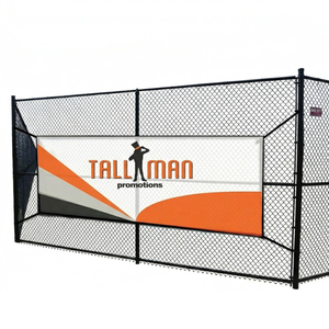 Lona de PVC para Exteriores, Impresión Personalizada, Resistente a los Rayos UV y al Viento, Lona Publicitaria para Cercas, para Promoción - Product Image 1