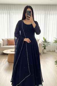 Traje Indio-Pakistaní de Última Moda, Diseño de Vestido de Boda con Dupatta y Pantalones, Vestidos para Fiestas - Product Image 2